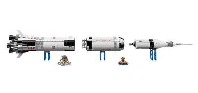 lego saturn 5 scale