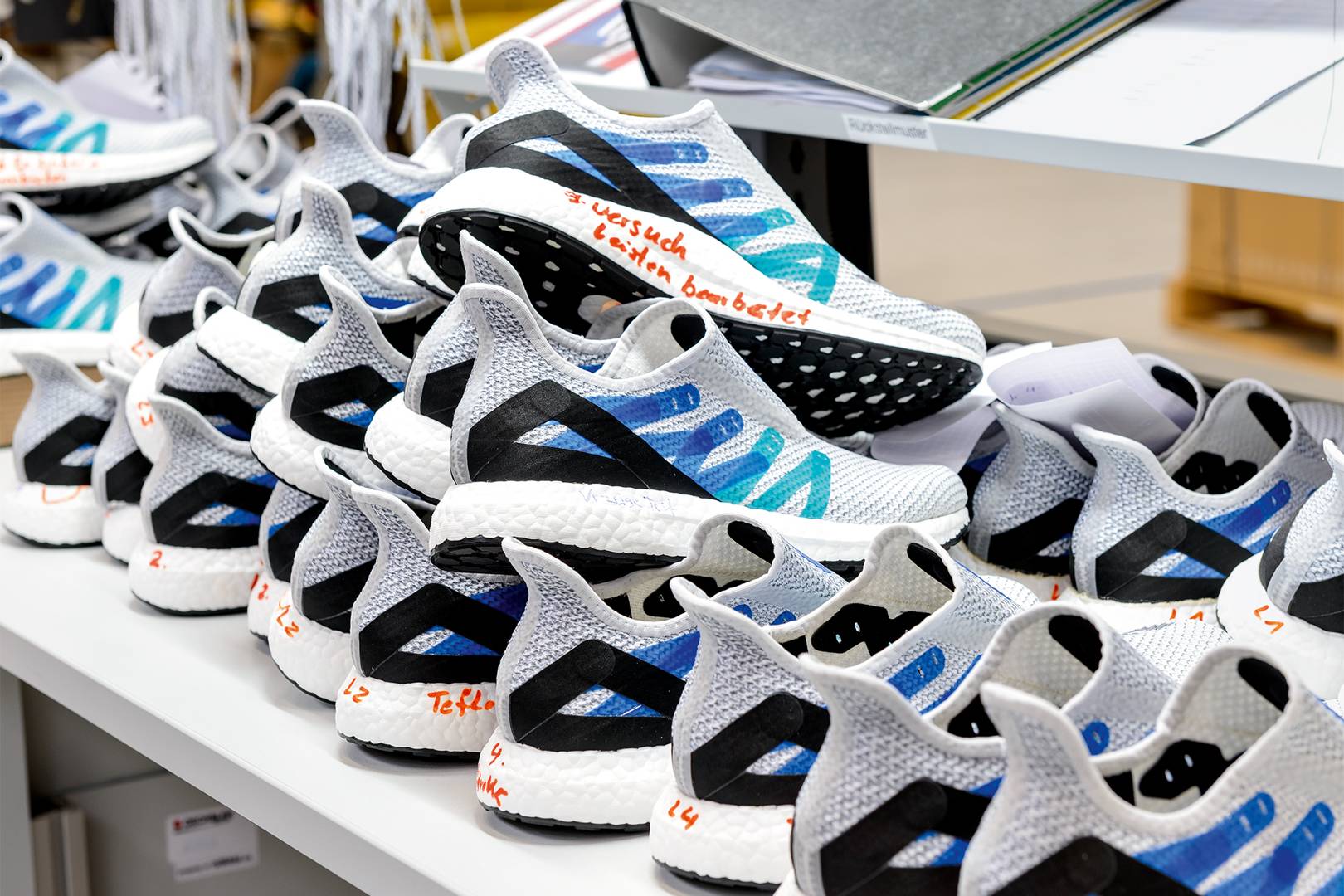 To make a new kind of shoe, adidas had 