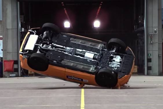 These slo-mo videos of Volvos crashing and rolling are surprisingly mesmerising