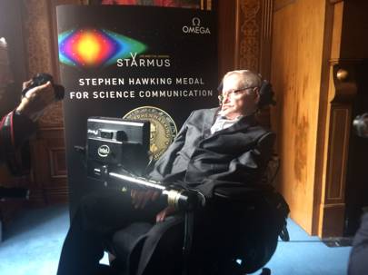 hawking stephen earth years professor believes left starmus festival