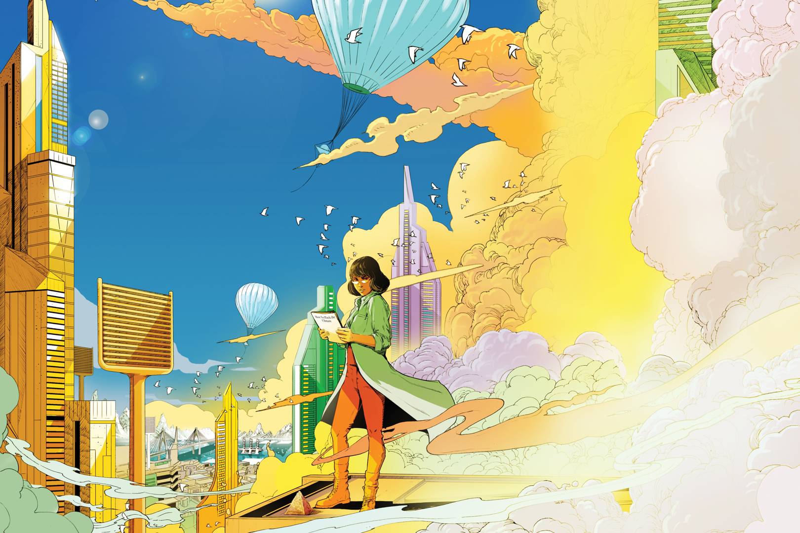 Could we reverse global warming by redesigning the atmosphere?