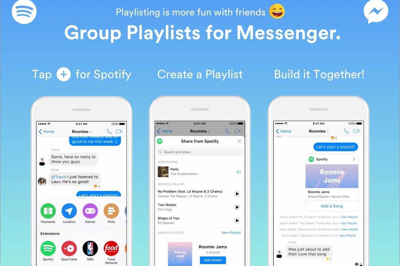 You can now build group Spotify playlists on Facebook – even if you don't have a Spotify account