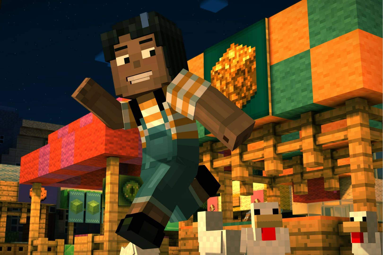 Minecraft Story Mode Review Building On Greatness Wired Uk