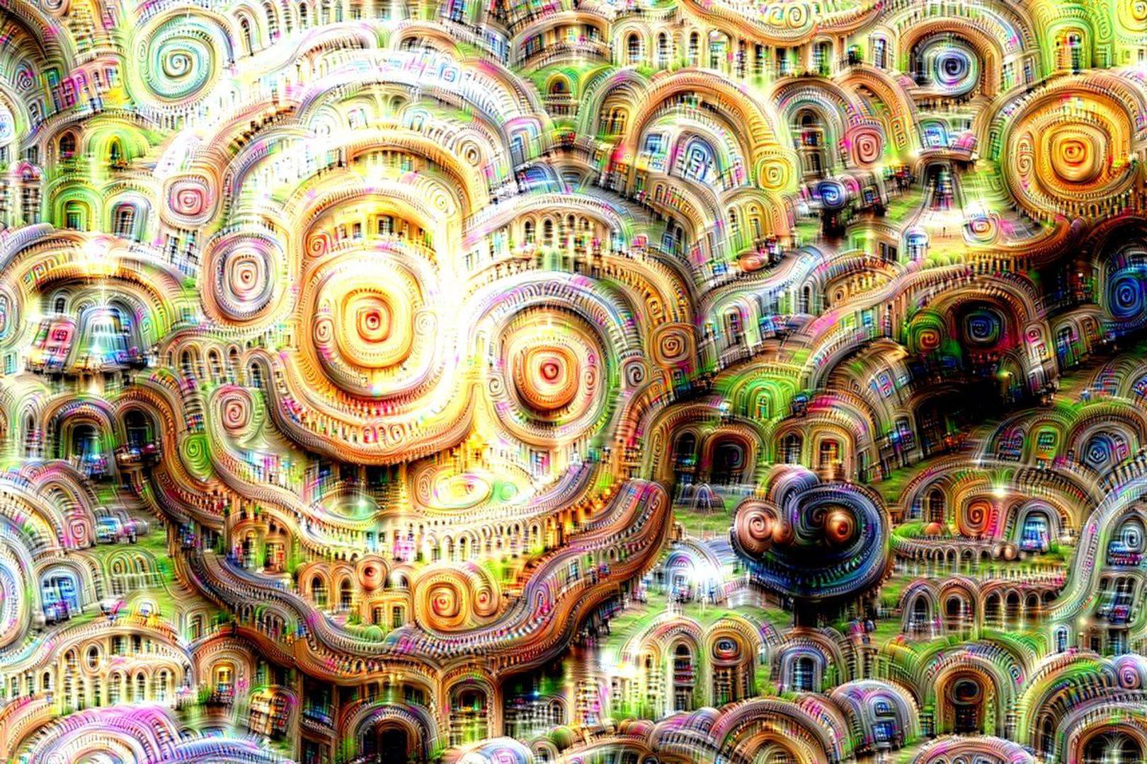 Use googles deep dream on live visuals