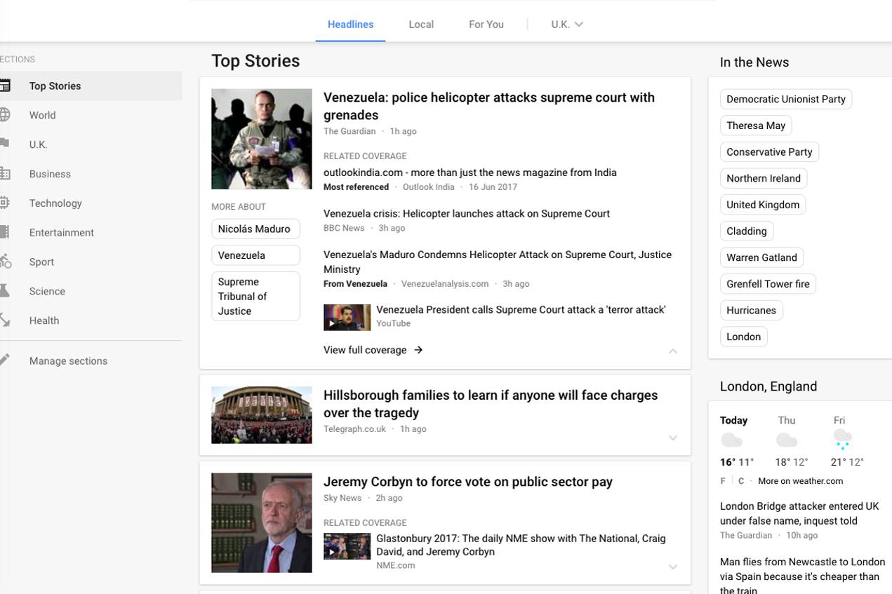 Google News has been given a makeover to help it tackle fake news