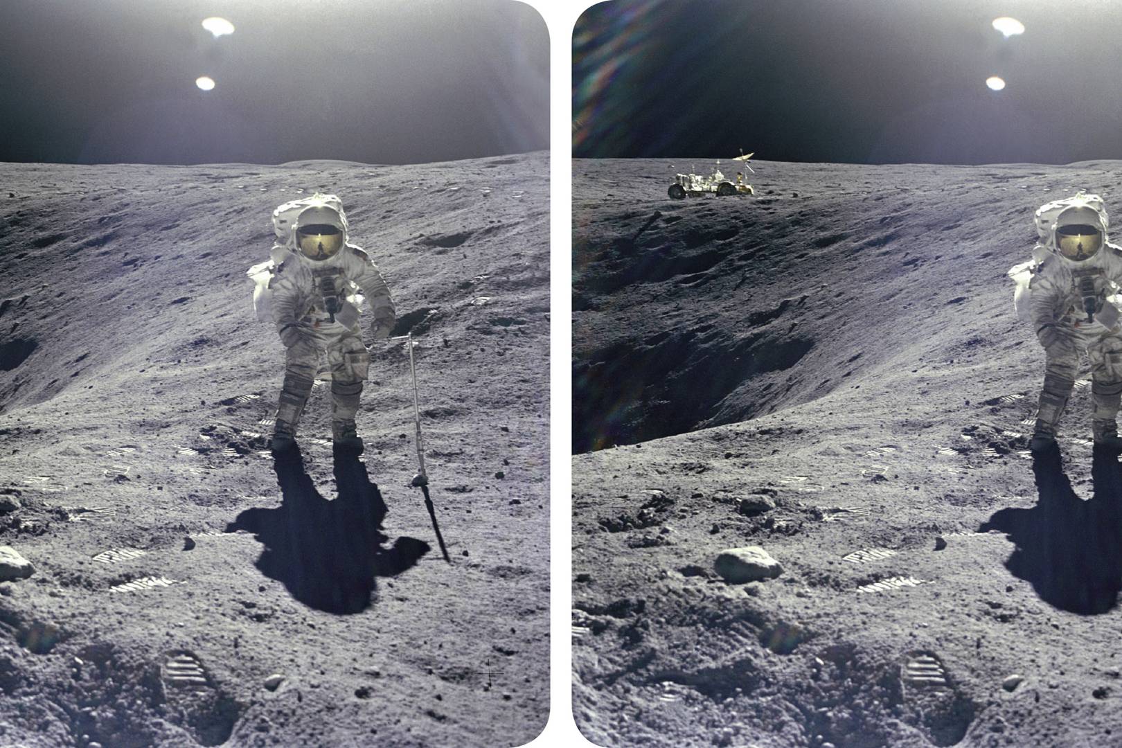 This stunning book from Brian May lets you see the Moon in 3D