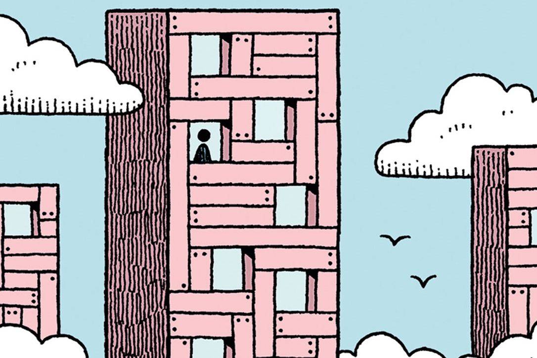 Would you live in a wooden flatpack skyscraper?