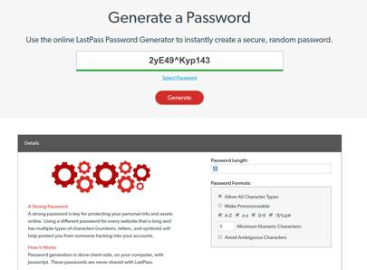 lastpass generator