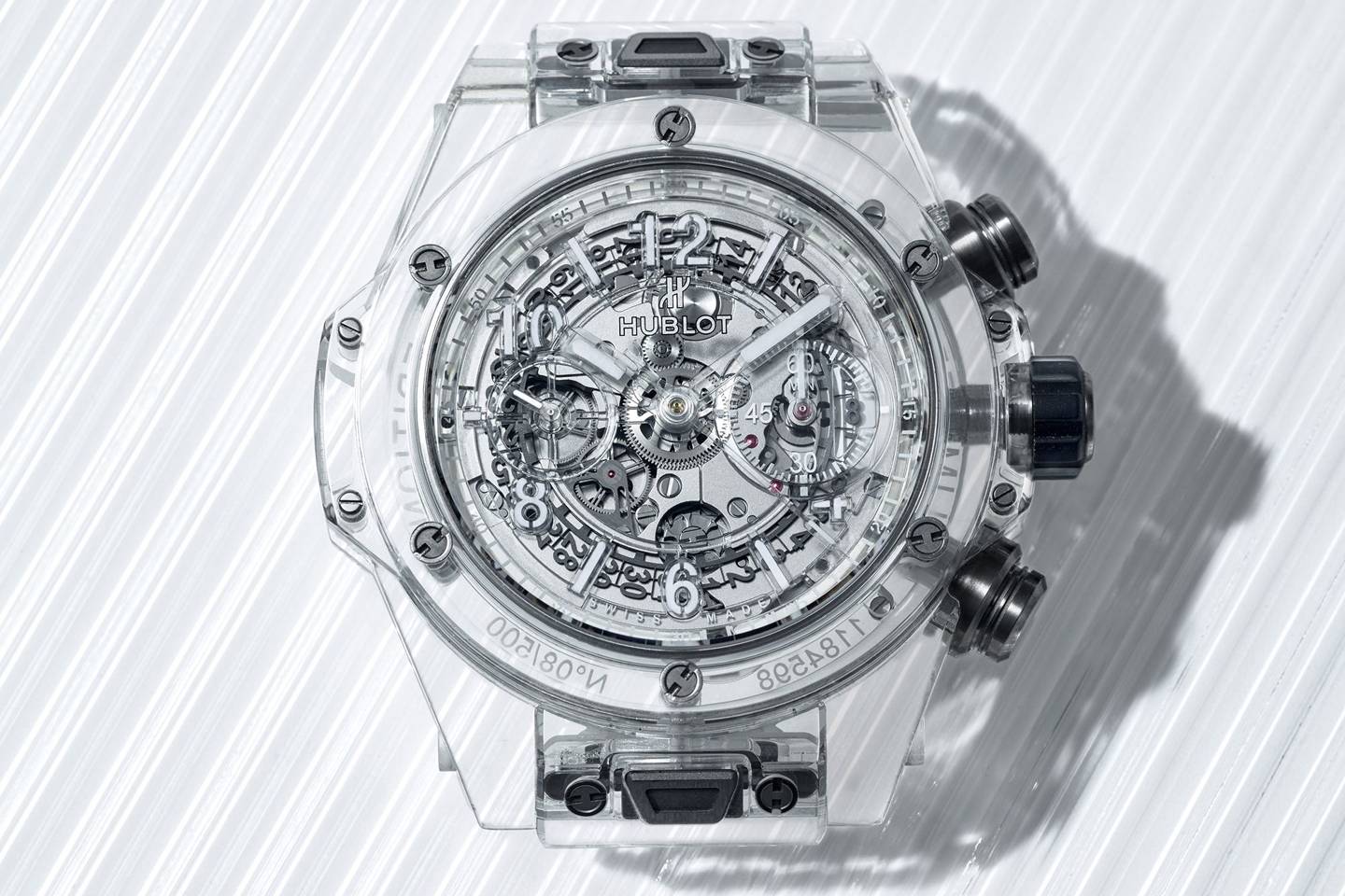 Luxury transparent watches from Hublot, MB&F, De Bethune, Urwerk and
