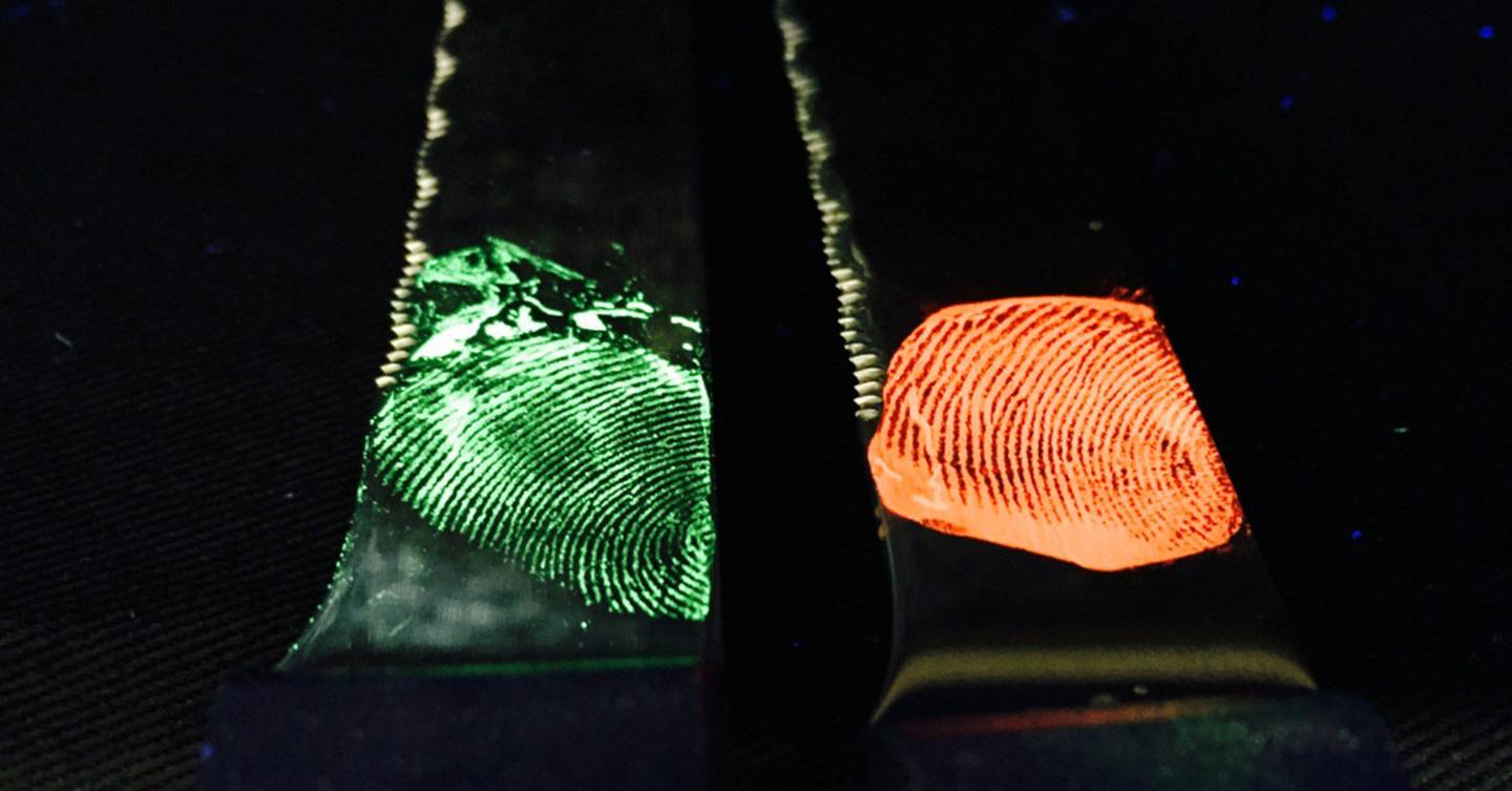 Fluorescent fingerprints make forensics quicker and cheaper WIRED UK