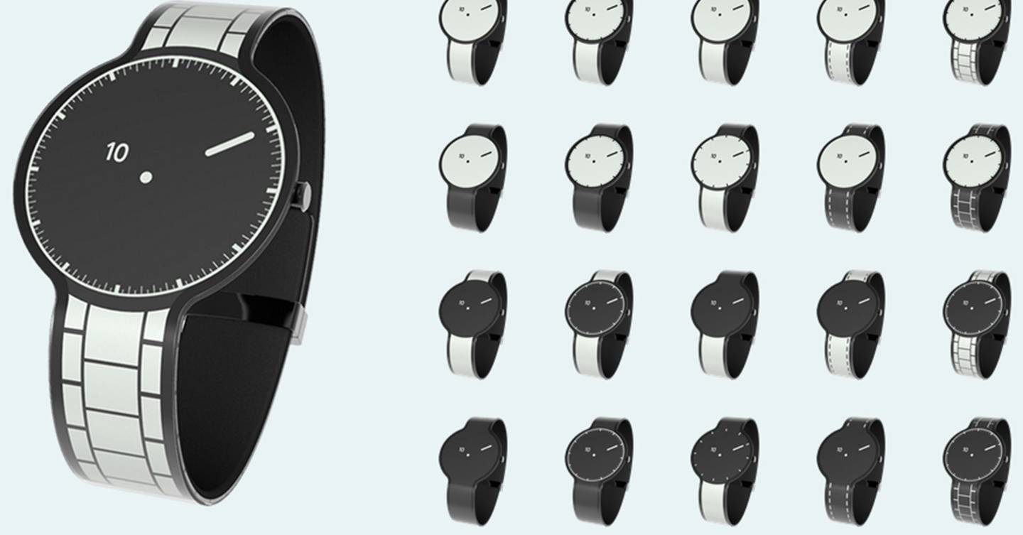 electronic paper watch