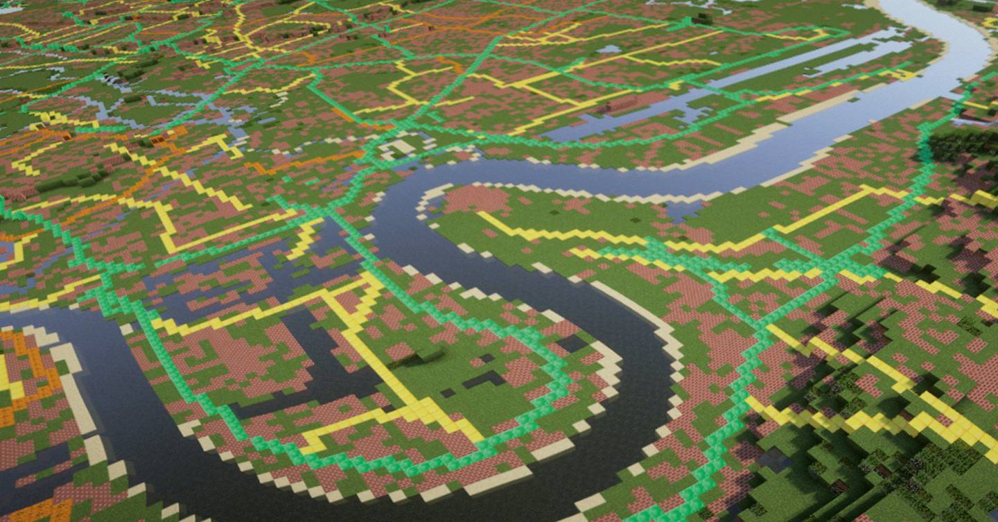 Recreating entire countries in Minecraft | WIRED UK