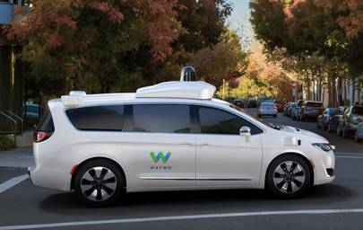 Alphabet Waymo self-driving car