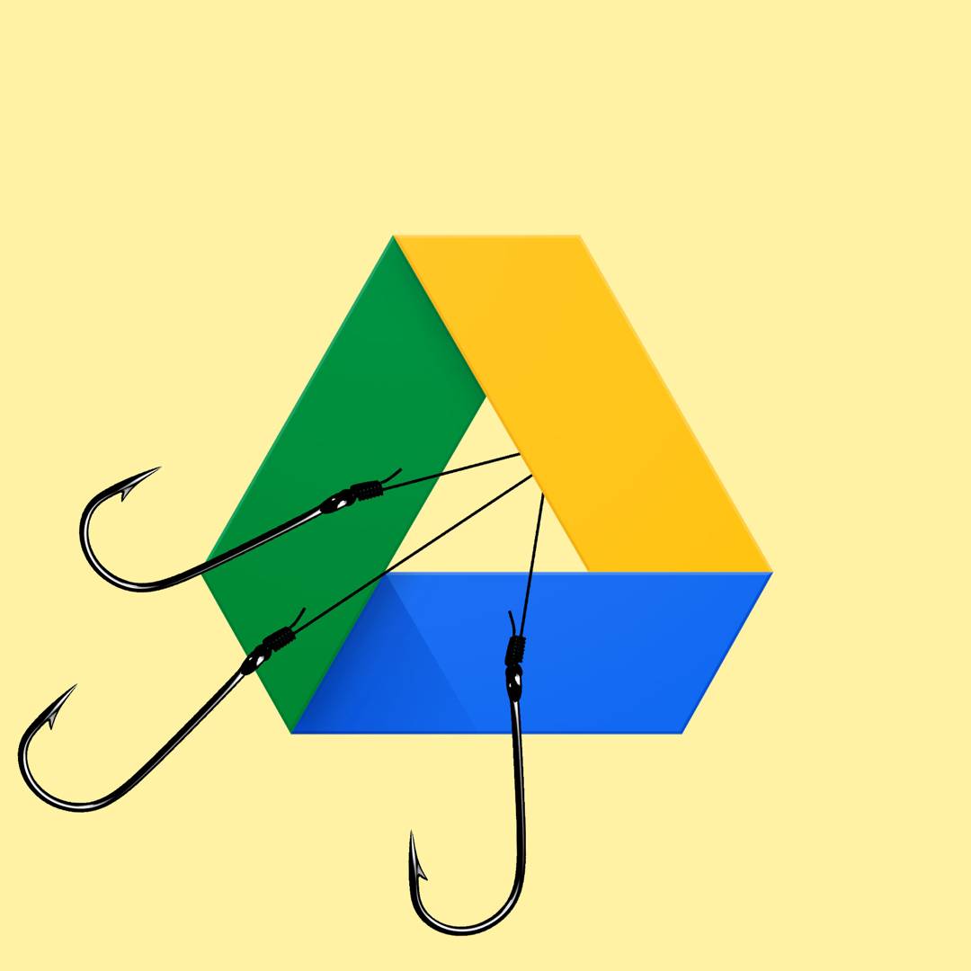 Image: A new scam uses Google Drive to send out a deluge of dodgy links