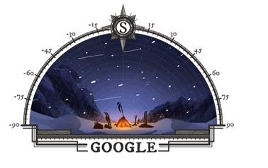 Google Doodle celebrates the first expedition to the South Pole