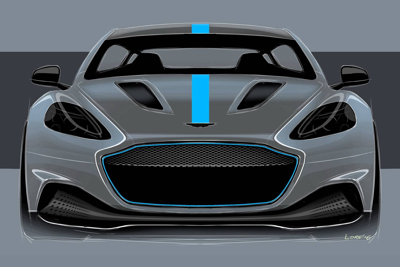 Aston Martin is making its first all-electric model – the RapidE