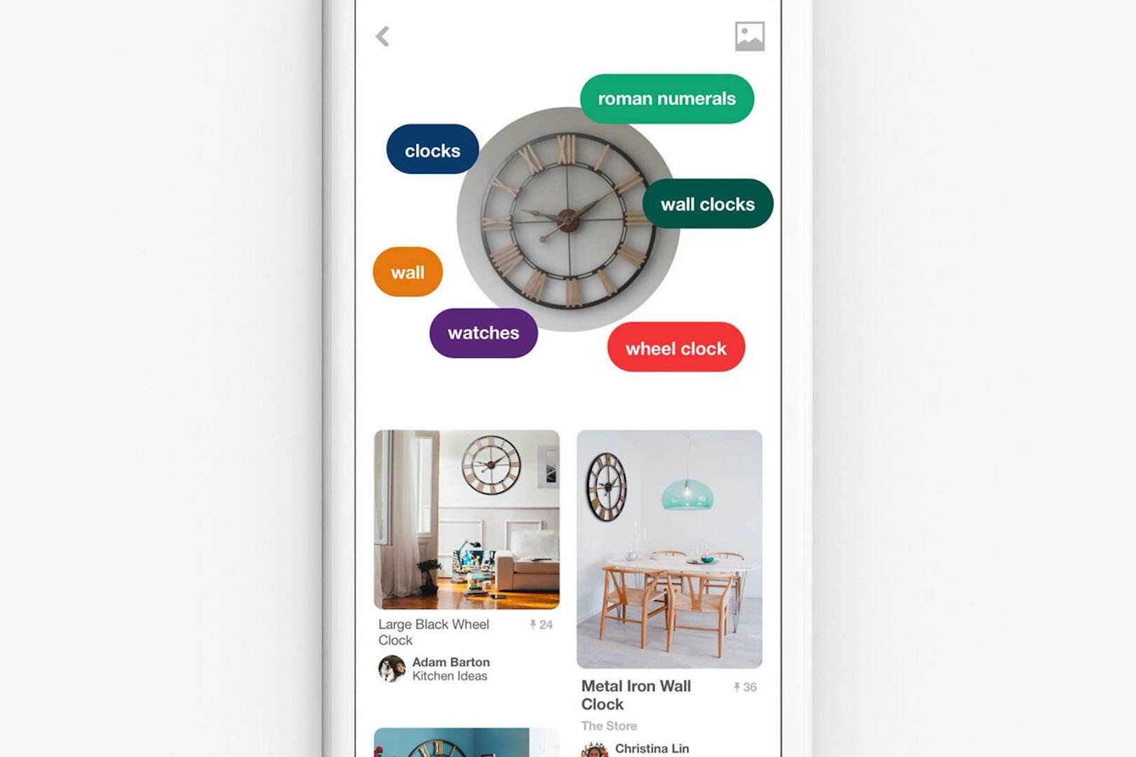 Pinterest's Lens tool lets you take photos of real-world objects and find them on the web