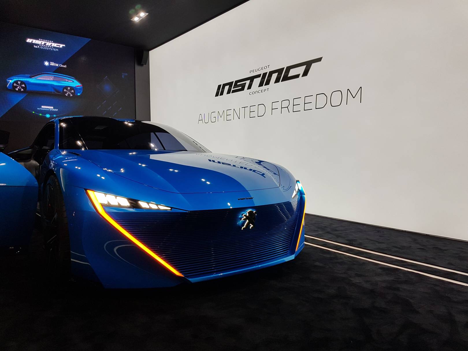 Peugeot's Instinct car will know how you're feeling and change how it drives to suit your mood