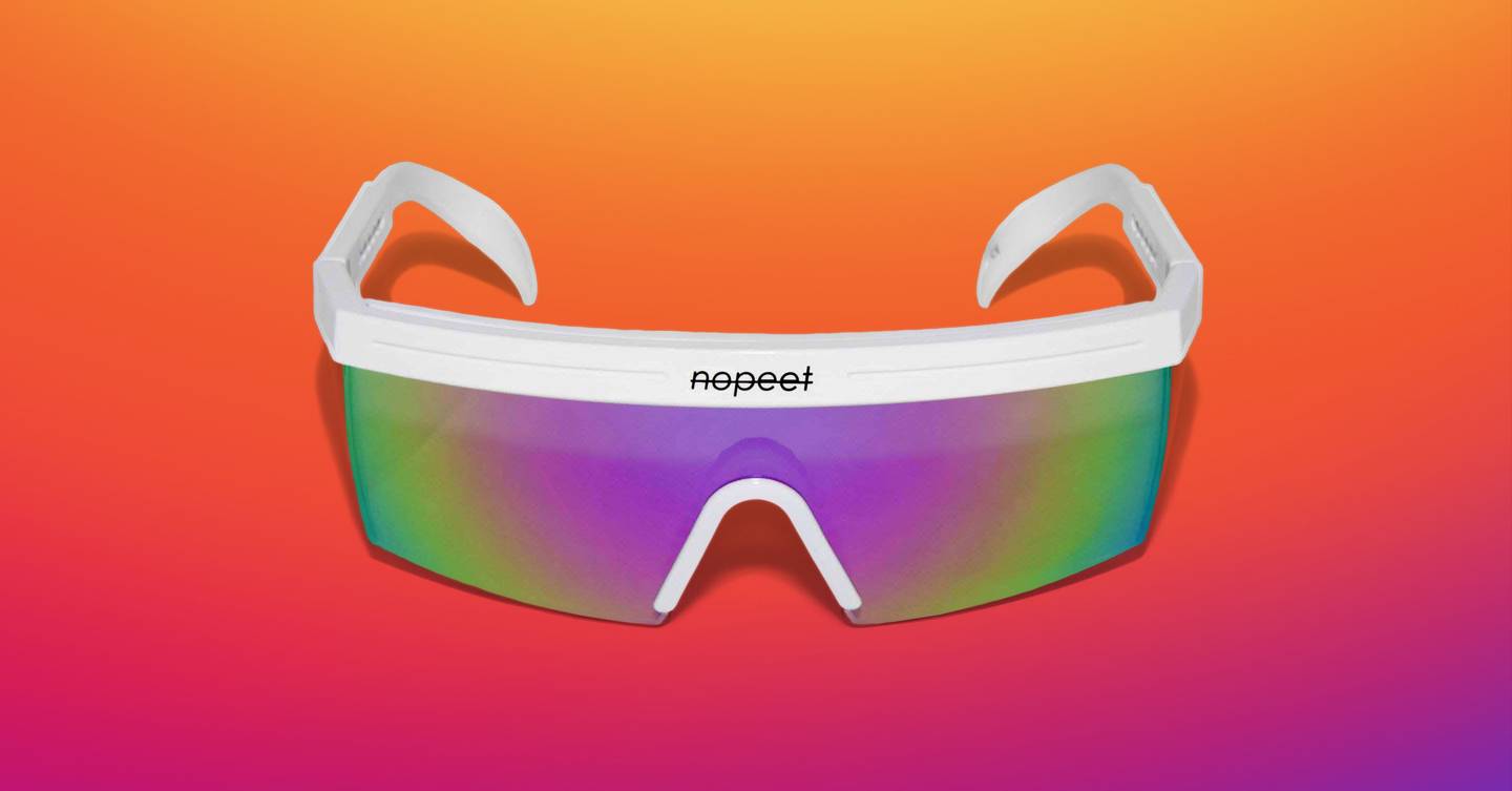 Sunglasses advertised on instagram