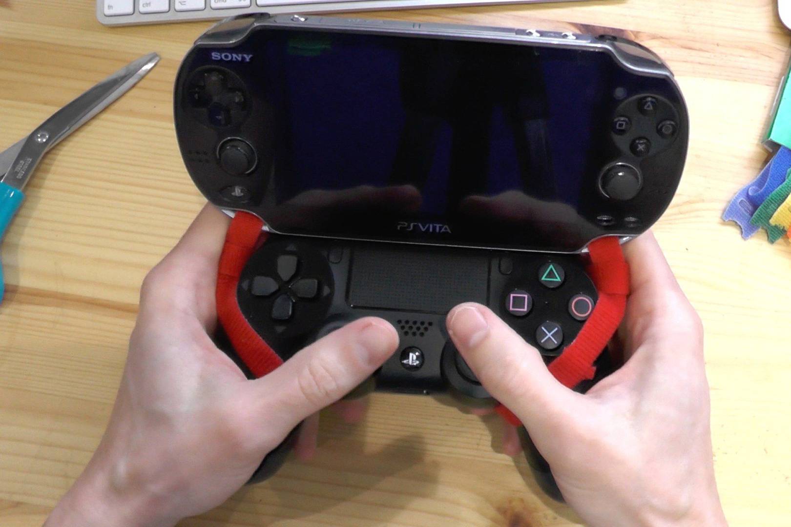 play vita with ps4 controller