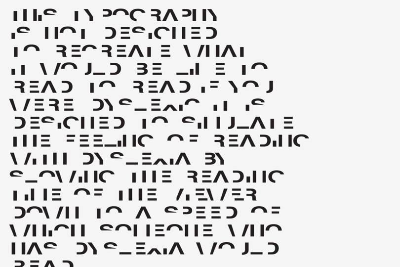 This Font Shows You What It Feels Like To Be Dyslexic WIRED UK