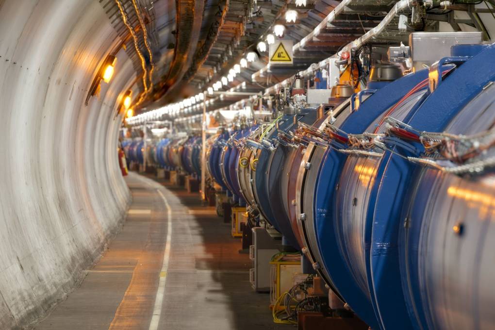 CERN's LHC has been shut down for maintenance since December last year
