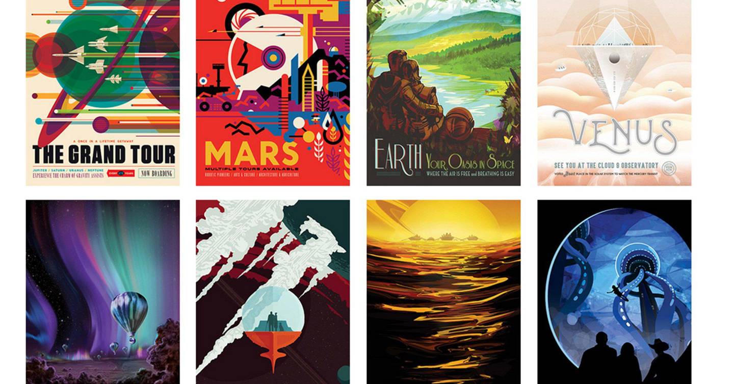 Nasa Space Travel Posters Soaring Ambition Tightening Budgets Wired Uk