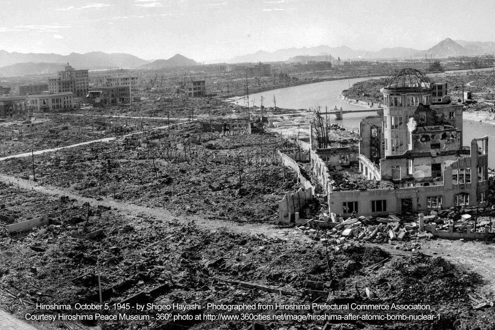 In pictures: panoramic shots of Hiroshima after the atomic bomb | WIRED UK