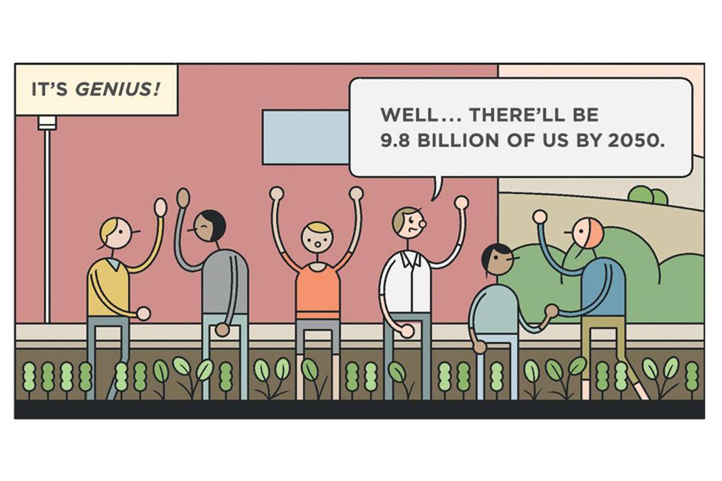 A tech revolution will help farmers harvest sunshine with their crops