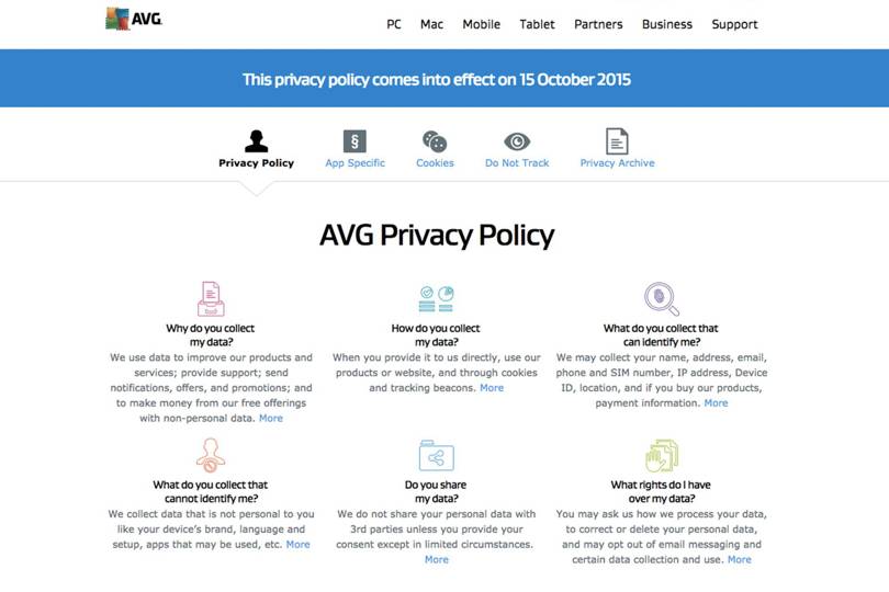 Avg Can Your Browsing And Search History To Advertisers Wired Uk