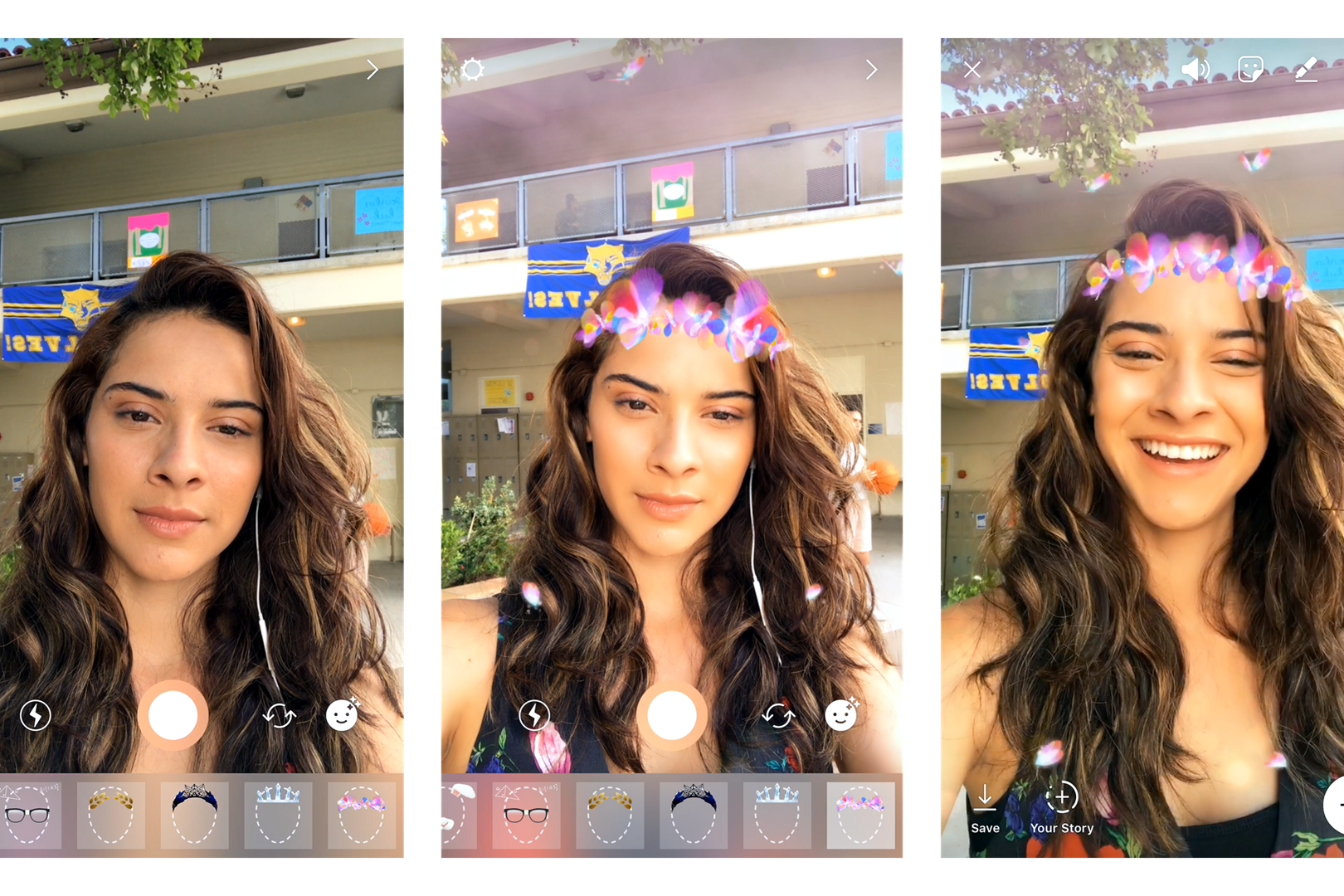 Instagram moves ever closer to Snapchat with Face Filters and an eraser tool