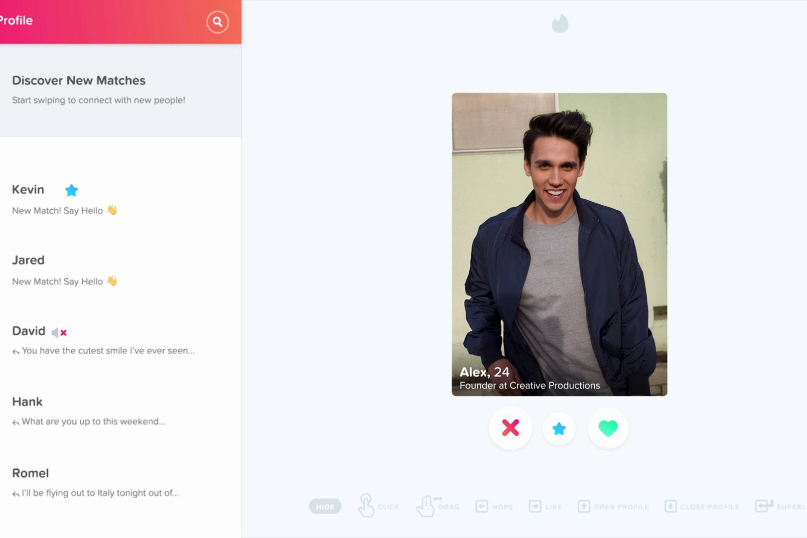 Tinder Online lets you swipe on desktops and laptops