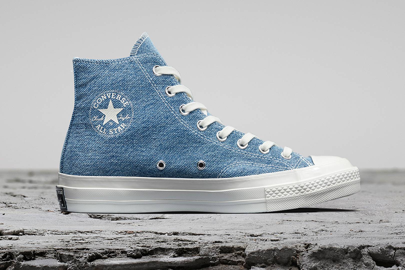 Converse's new trainers are made from 11 plastic bottles per pair