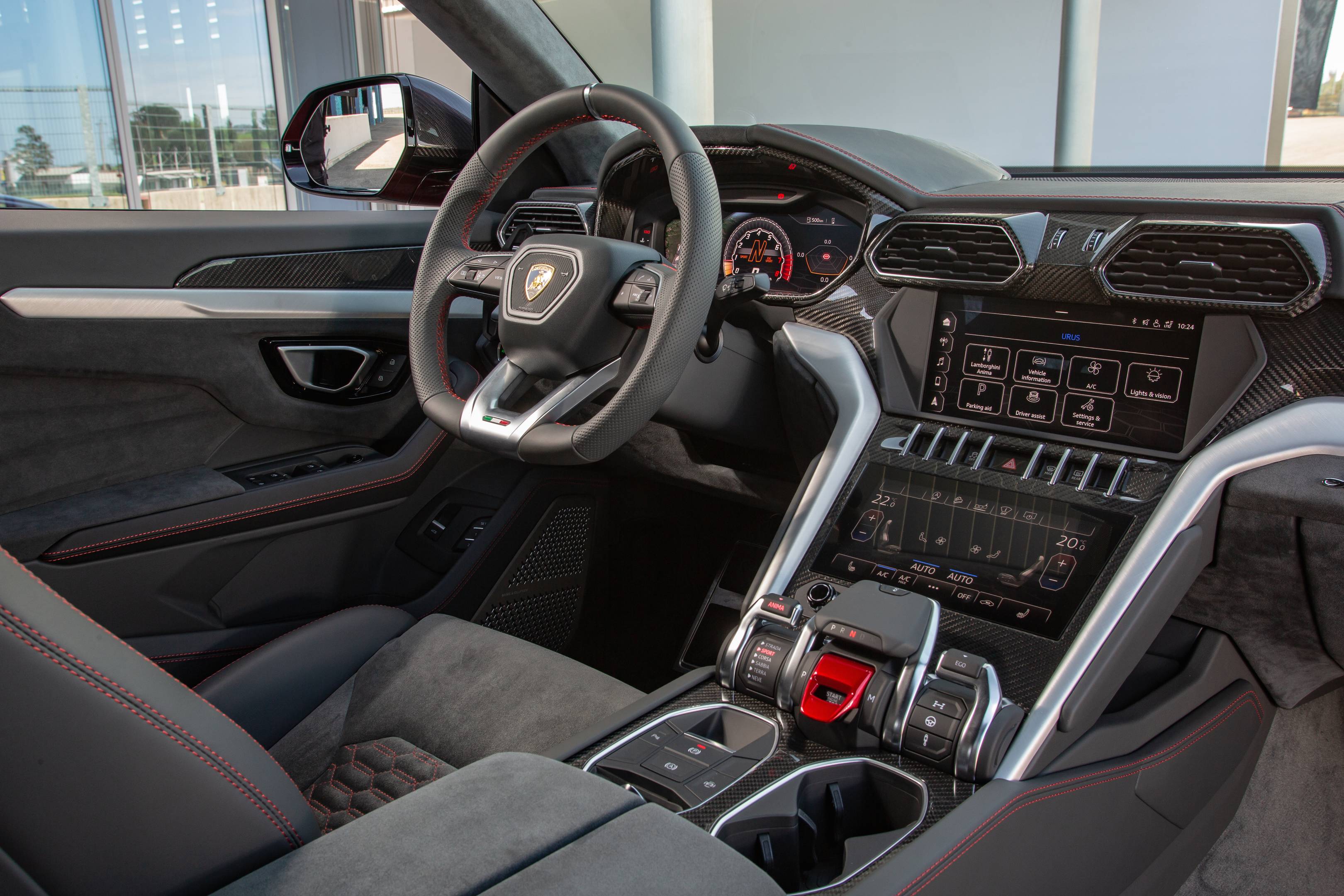 Lamborghini Free Image Colection: Lamborghini Urus Black Interior