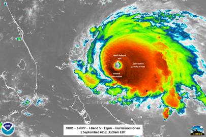 Monday briefing: Vast Atlantic storm Dorian strikes the Bahamas
