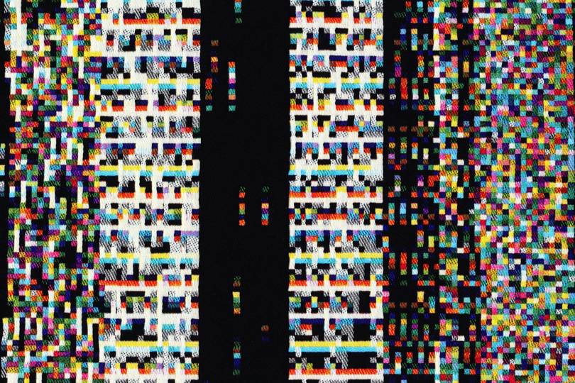 Fragmented Memory a triptych of tapestries based on raw binary data WIRED UK