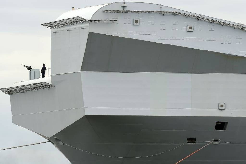 Questions raised over cybersecurity of UK's £3.5 billion Queen Elizabeth aircraft carrier