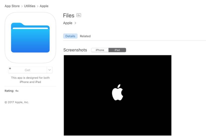 Apple looks to be launching a Files app in iOS 11