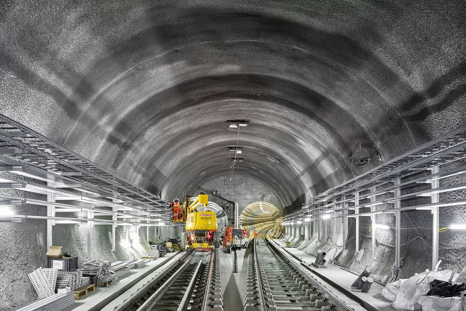 Journey back into the depths of London's Crossrail tunnels with these exclusive new photos