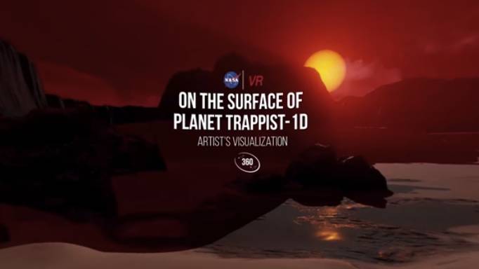 Explore Nasa's TRAPPIST-1d exoplanet discovery in glorious 360-degree VR