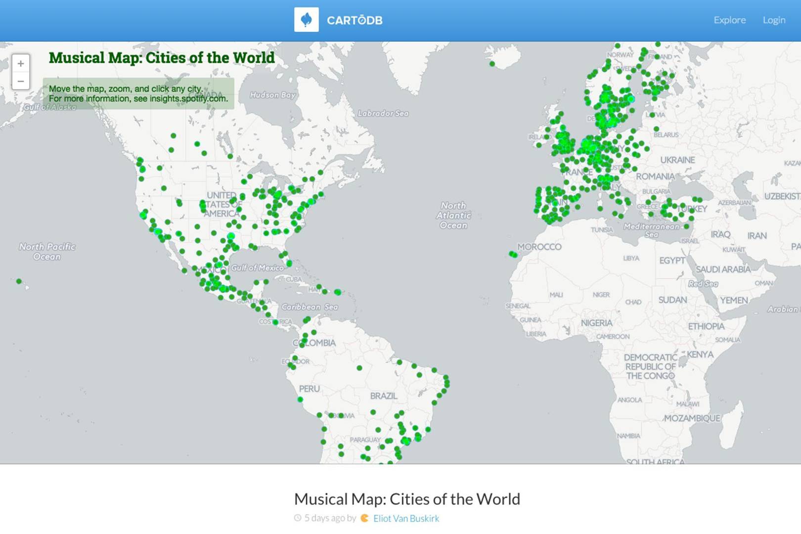 spotify 1st in the world