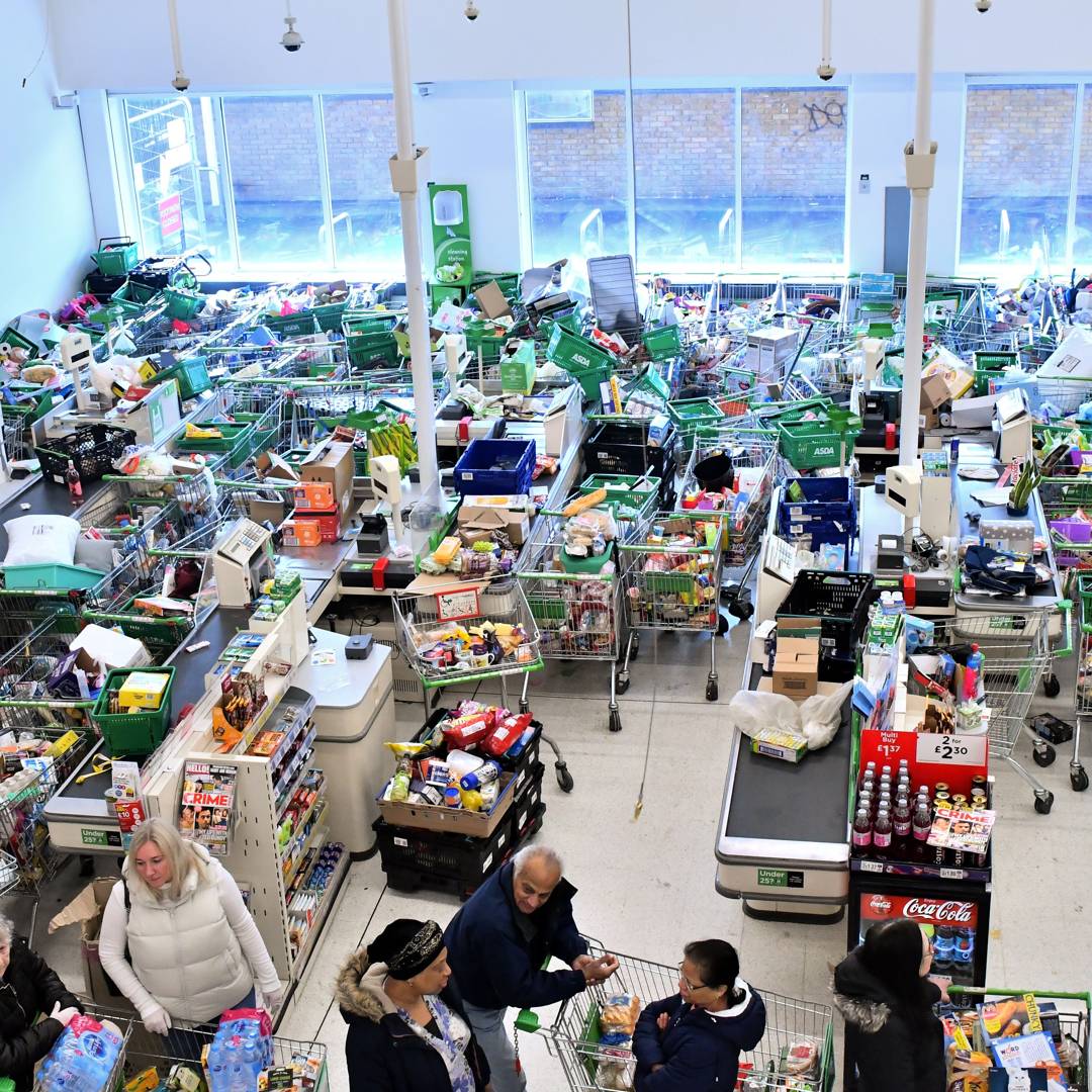 Image: How the UK's just-in-time delivery model crumbled under coronavirus