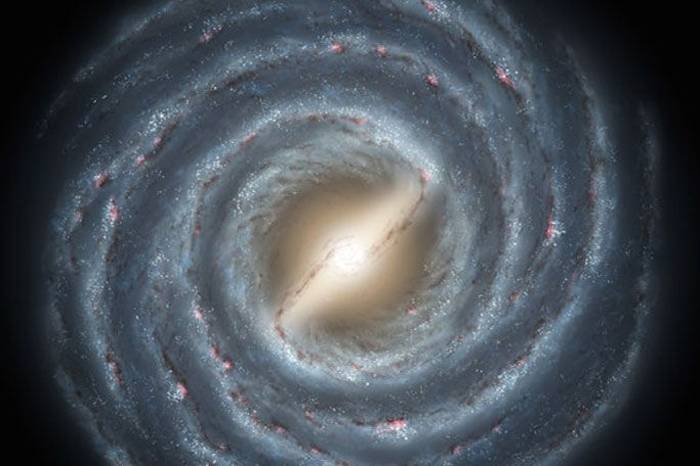 Nearly half the Milky Way and everything in it may have formed from distant galaxies