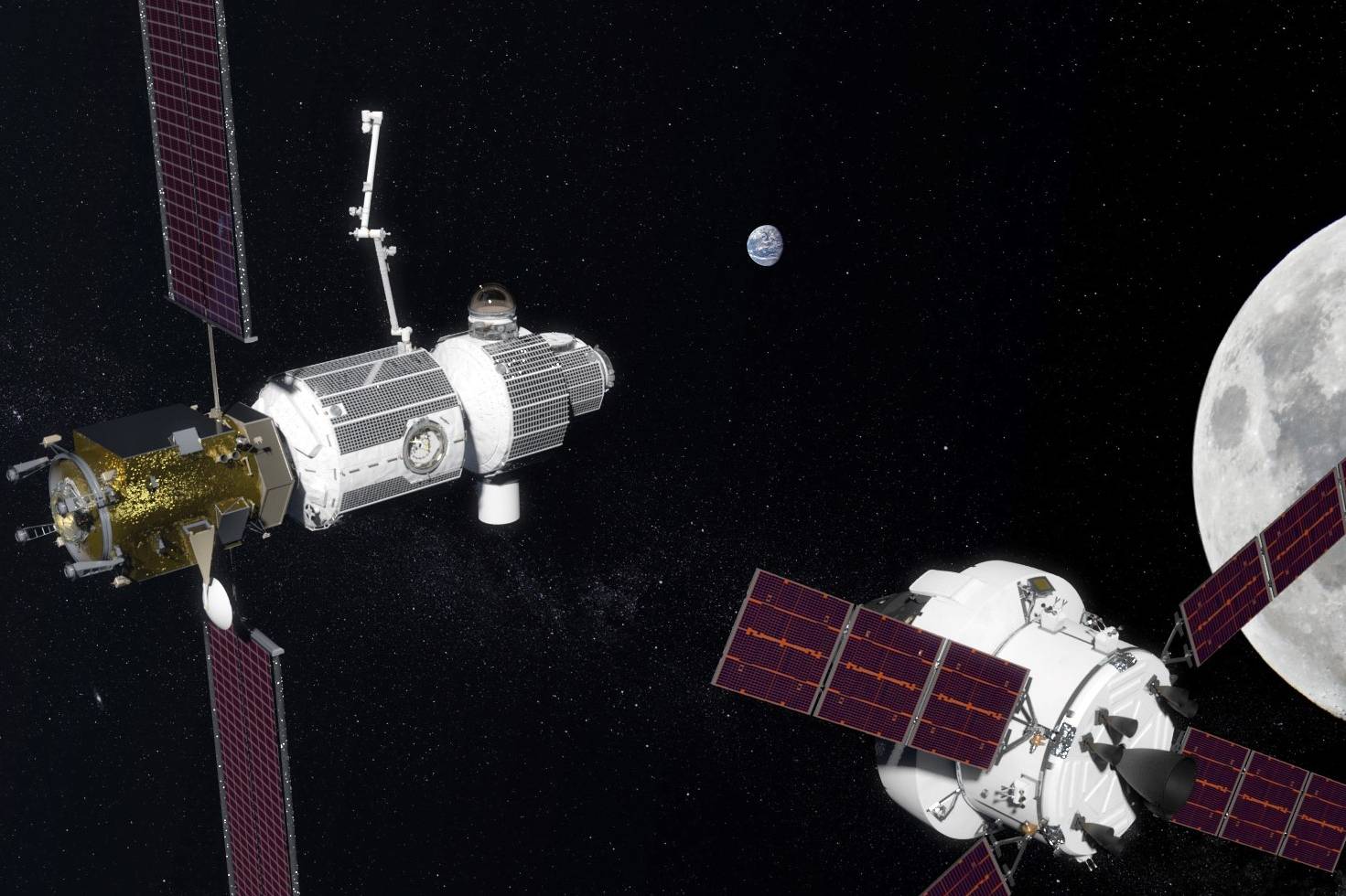 This is what the new lunar space station will look like