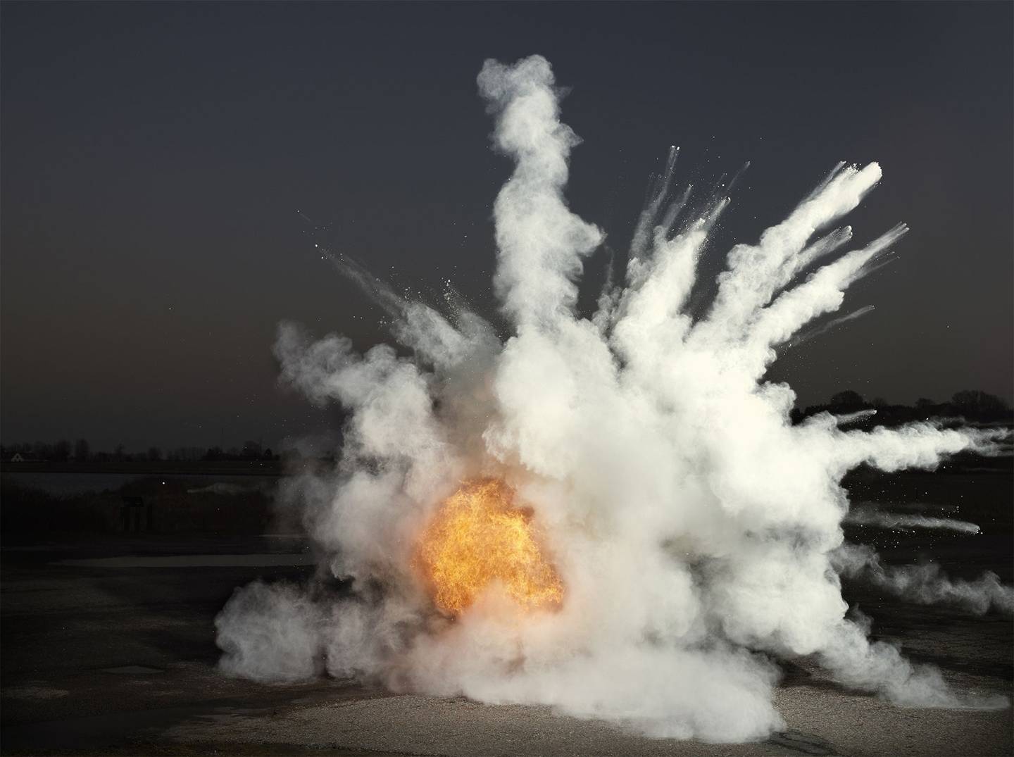 Breathtaking photos capture explosions milliseconds after detonation