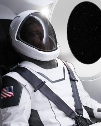 Spacex Ceo Elon Musk Reveals The Spacesuit For Dragon - 