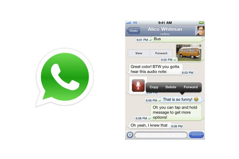 whatsapp for pc iphone