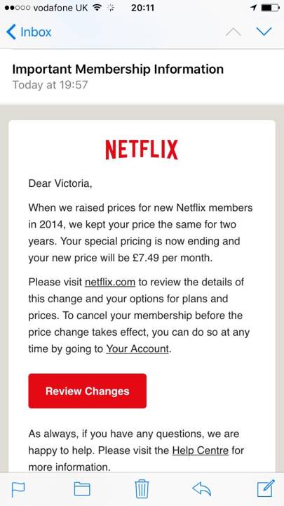 UK Netflix customers face price rises for legacy subscriptions | WIRED UK