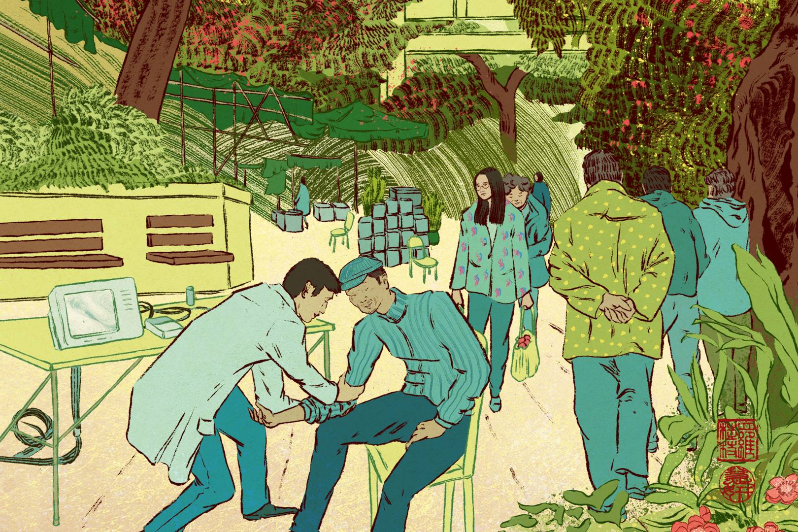 How elderly, sickly farmers are quenching China's thirst for data