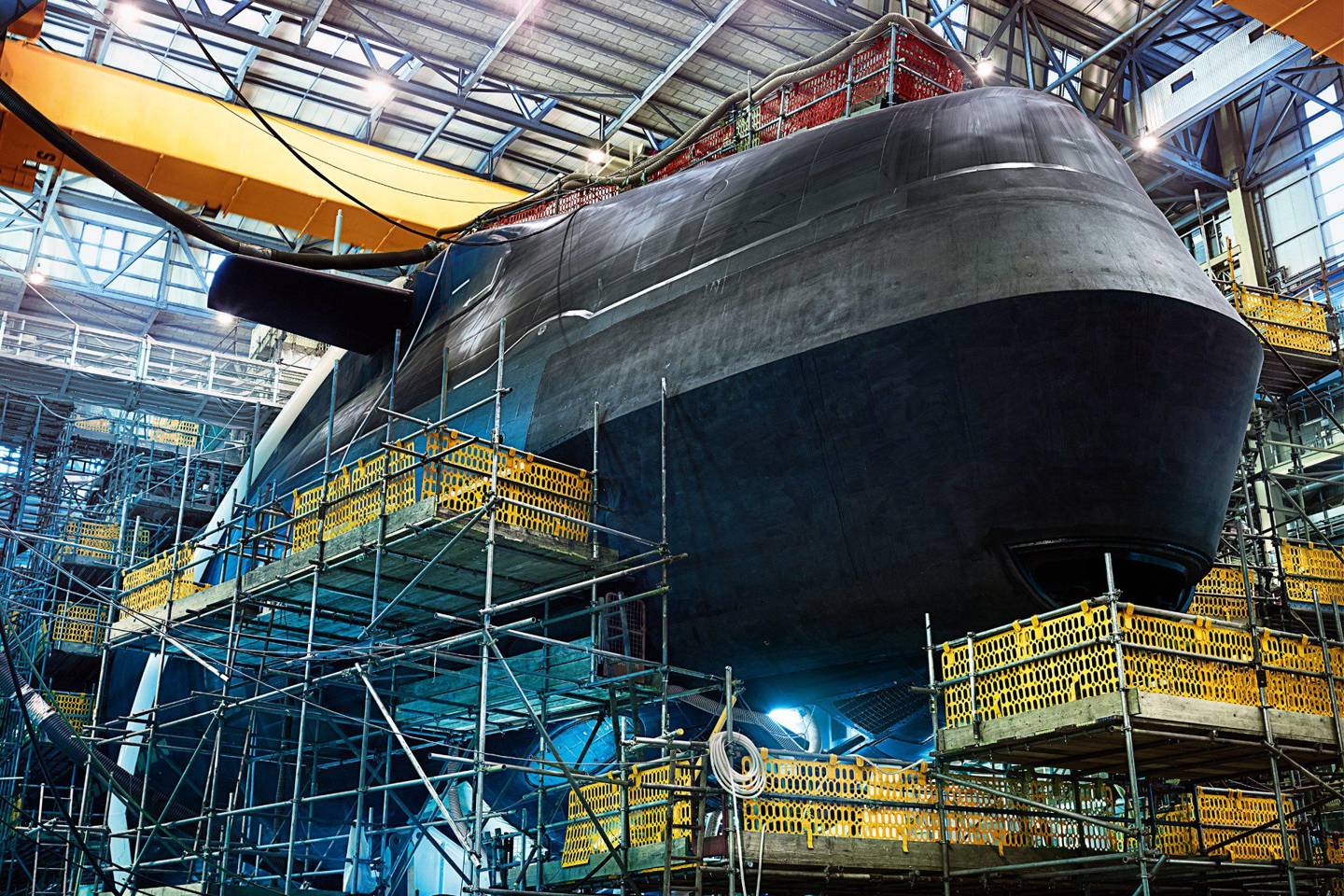 Nuclear submarine that can remain underwater for 25 years 